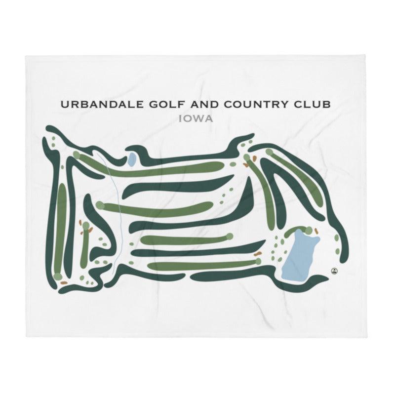 Urbandale Golf and Country Club, Iowa - Printed Golf Courses - Golf Course Prints