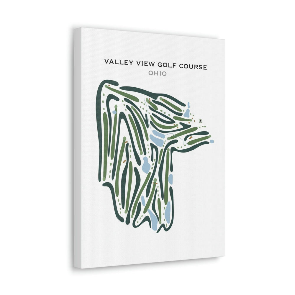 Valley View Golf Course, Ohio - Printed Golf Courses - Golf Course Prints