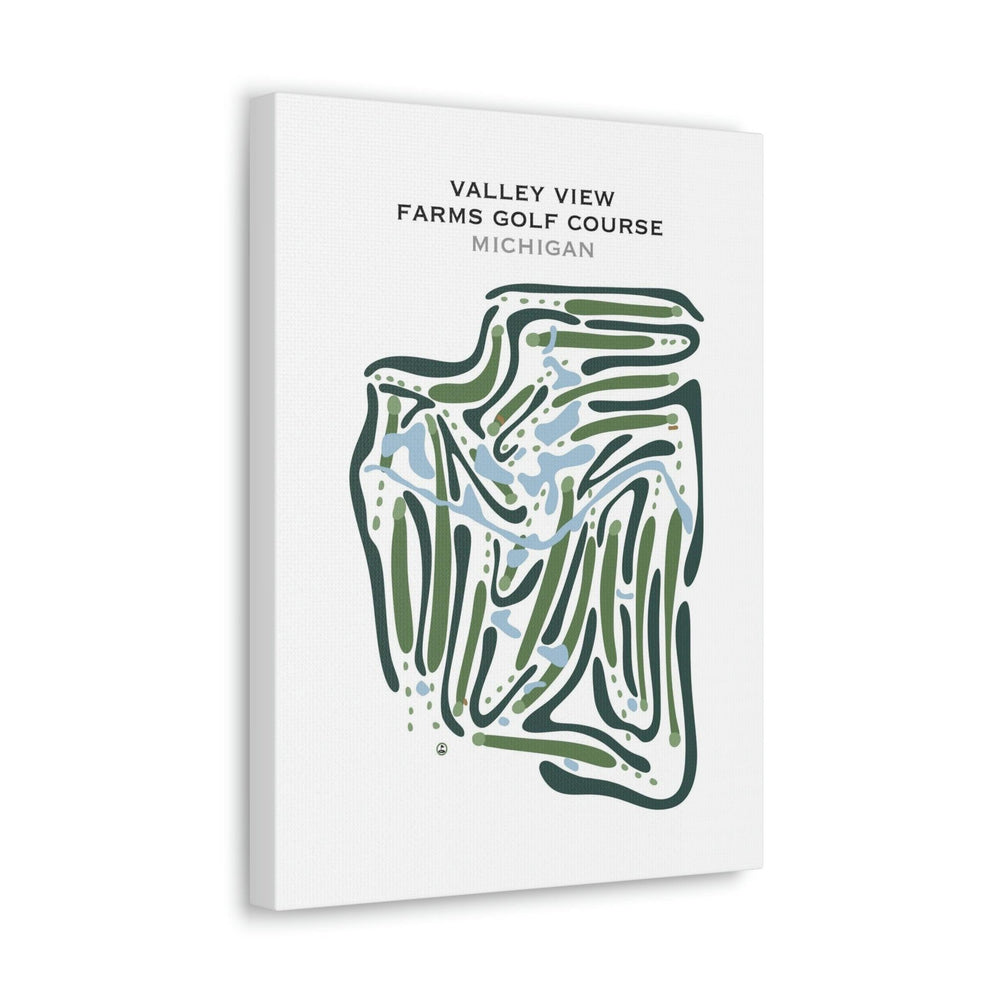 Valley View Farm Golf Course, Michigan - Printed Golf Courses - Golf Course Prints