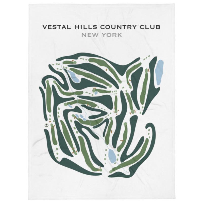 Vestal Hills Country Club, New York - Printed Golf Courses - Golf Course Prints