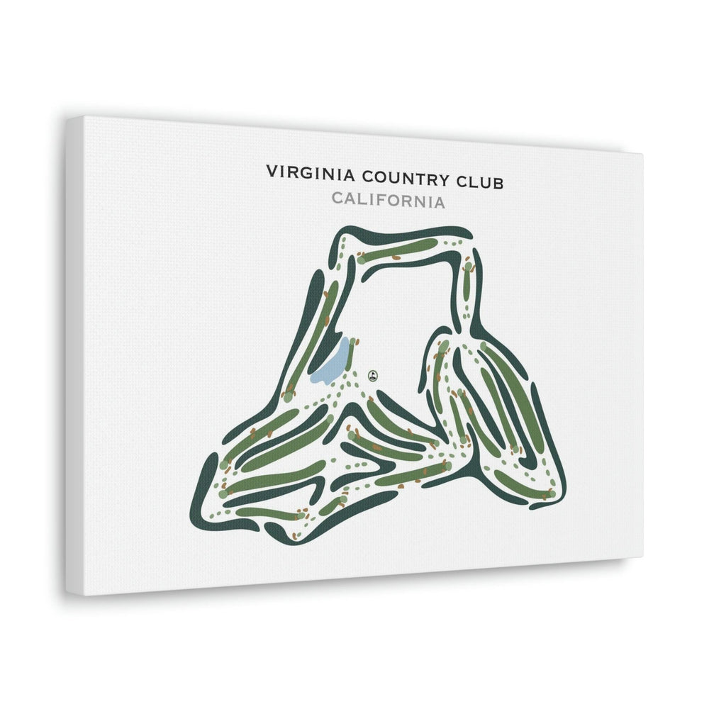 Virginia Country Club, California - Printed Golf Courses - Golf Course Prints