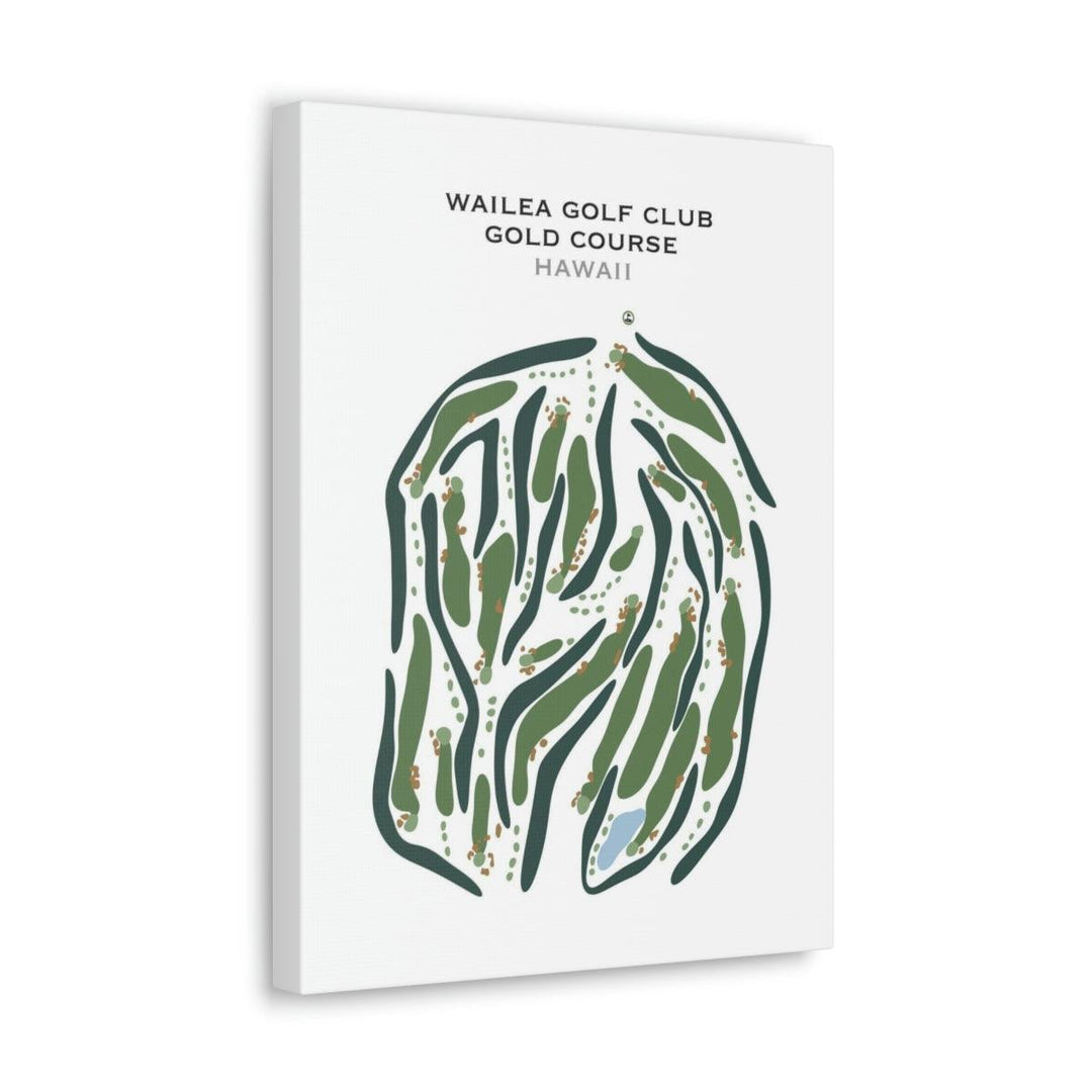 Wailea Golf Club Gold Course, Hawaii - Printed Golf Courses - Golf Course Prints