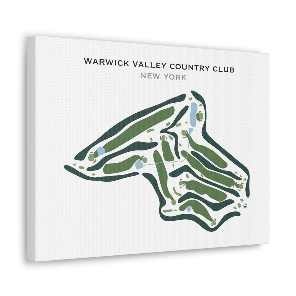 Warwick Valley Country Club, New York - Printed Golf Courses - Golf Course Prints