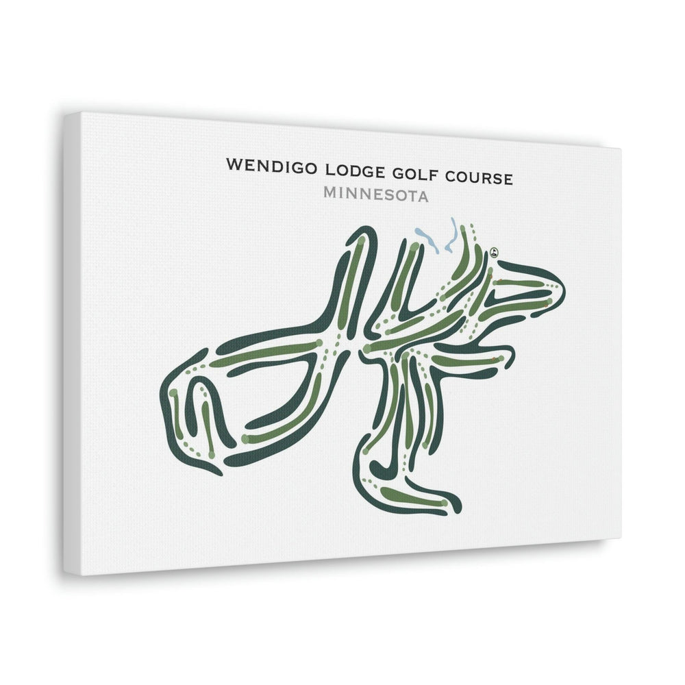 Wendigo Lodge Golf Course, Minnesota - Printed Golf Courses - Golf Course Prints