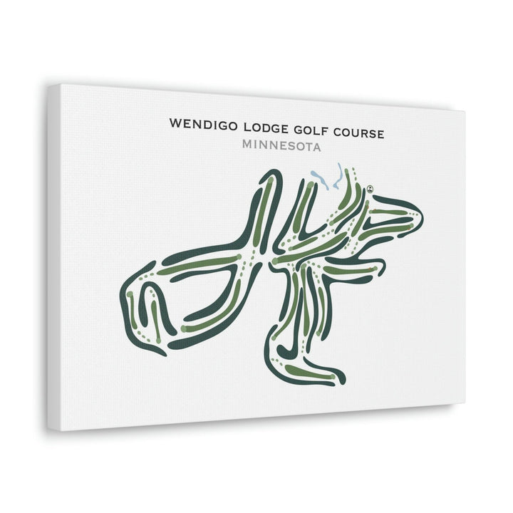 Wendigo Lodge Golf Course, Minnesota - Printed Golf Courses - Golf Course Prints