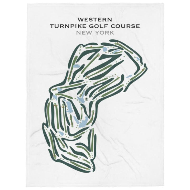 Western Turnpike Golf Course, New York - Printed Golf Courses - Golf Course Prints