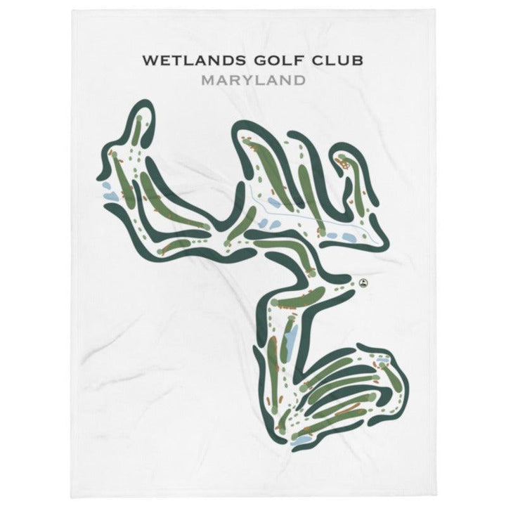 Wetlands Golf Club, Maryland - Printed Golf Courses - Golf Course Prints
