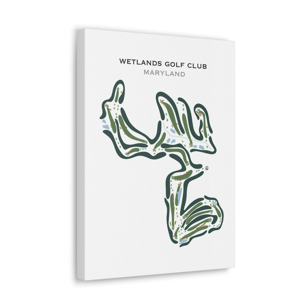 Wetlands Golf Club, Maryland - Printed Golf Courses - Golf Course Prints