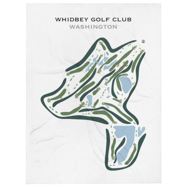 Whidbey Golf Club, Washington - Printed Golf Courses - Golf Course Prints
