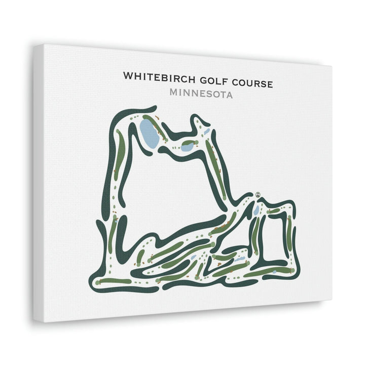 Whitebirch Golf Course, Minnesota - Printed Golf Courses - Golf Course Prints
