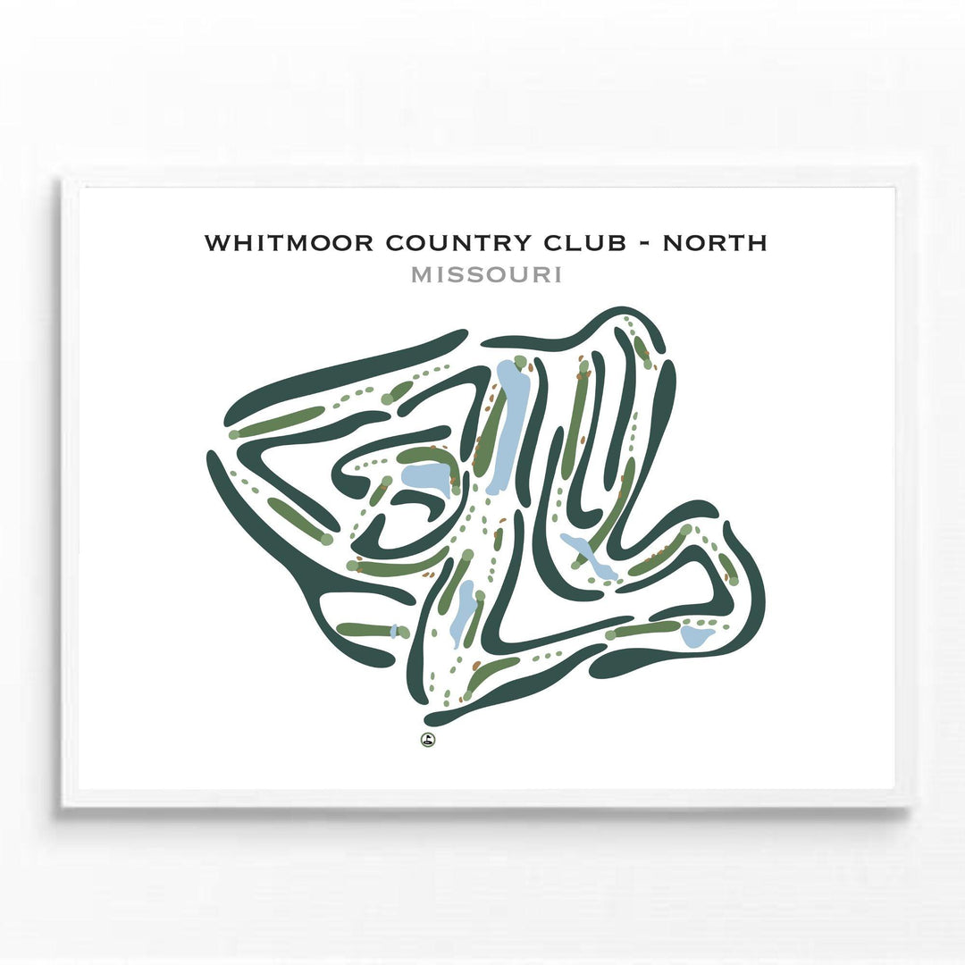 Whitmoor Country Club-North, Missouri - Printed Golf Courses - Golf Course Prints