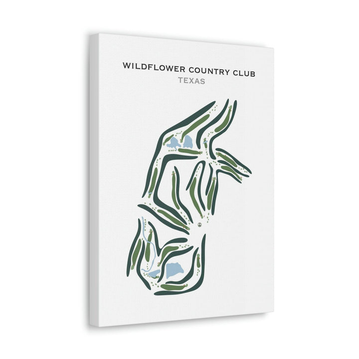 Wildflower Country Club, Texas - Printed Golf Courses - Golf Course Prints
