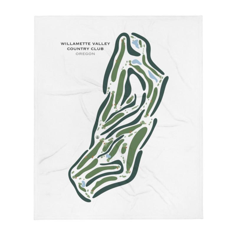 Williamette Valley Country Club, Oregon - Printed Golf Courses - Golf Course Prints