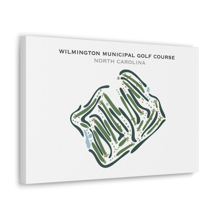 Wilmington Municipal Golf Course, North Carolina - Printed Golf Courses - Golf Course Prints