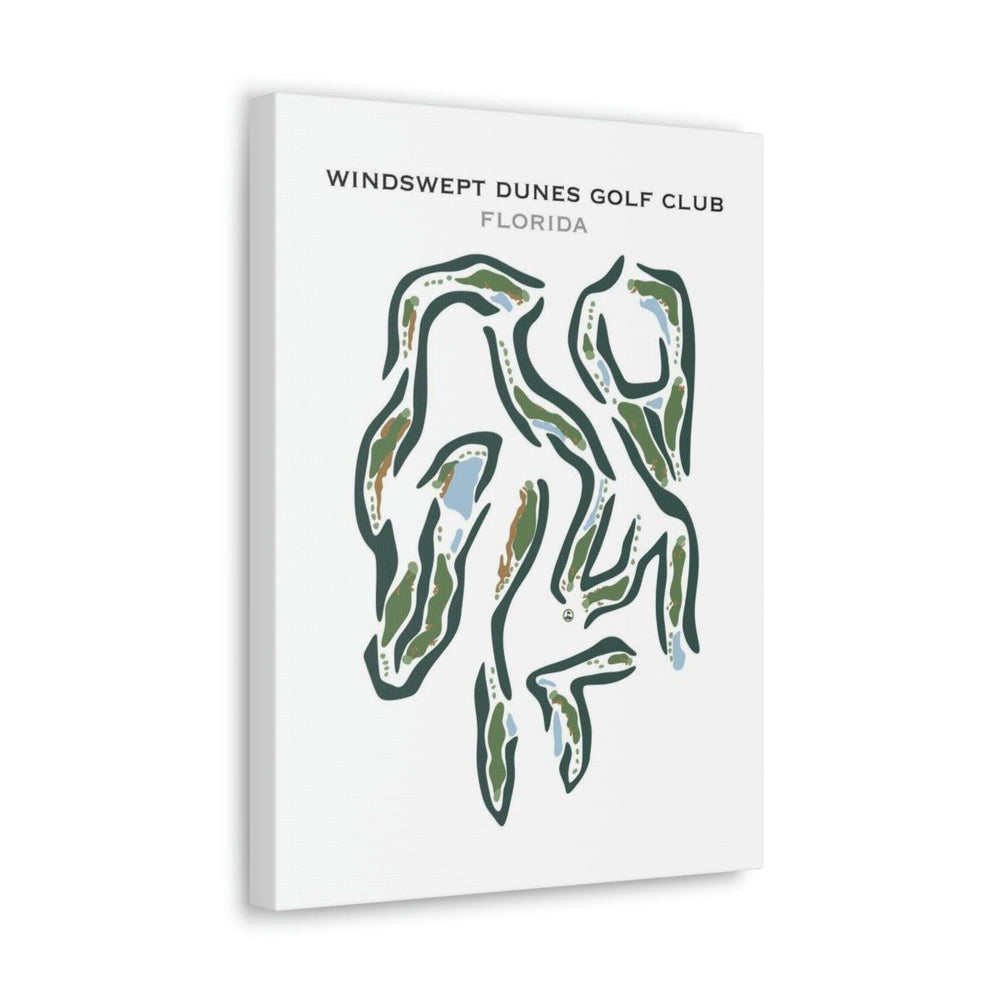 Windswept Dunes Golf Club, Florida - Printed Golf Courses - Golf Course Prints
