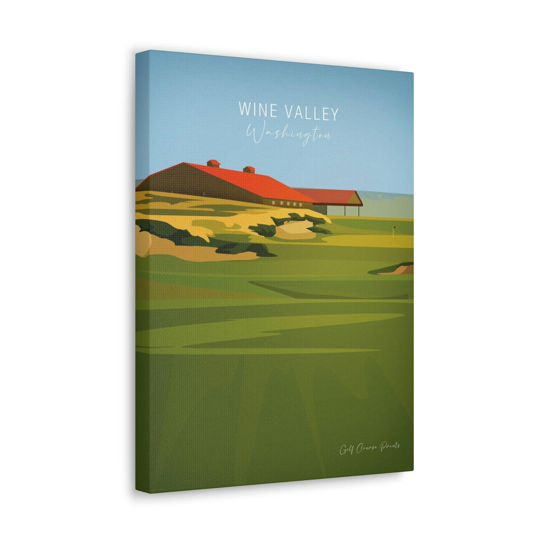Wine Valley Golf Club, Washington - Signature Designs - Golf Course Prints