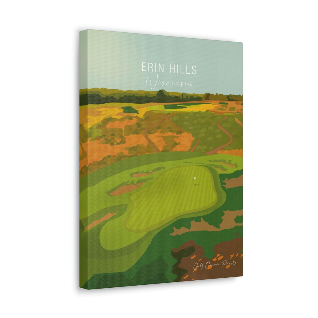 Erin Hills, Erin, Wisconsin - Signature Designs - Golf Course Prints