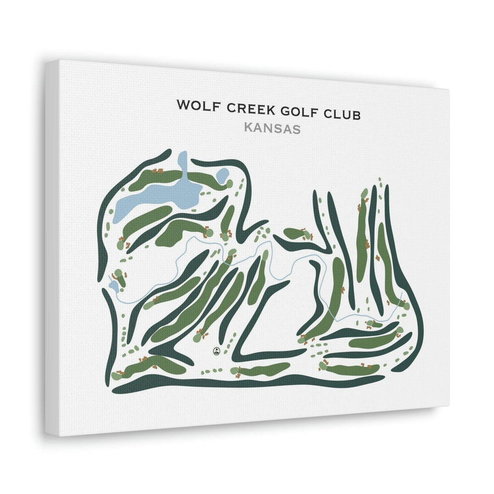 Wolf Creek Golf Club, Kansas - Printed Golf Courses - Golf Course Prints
