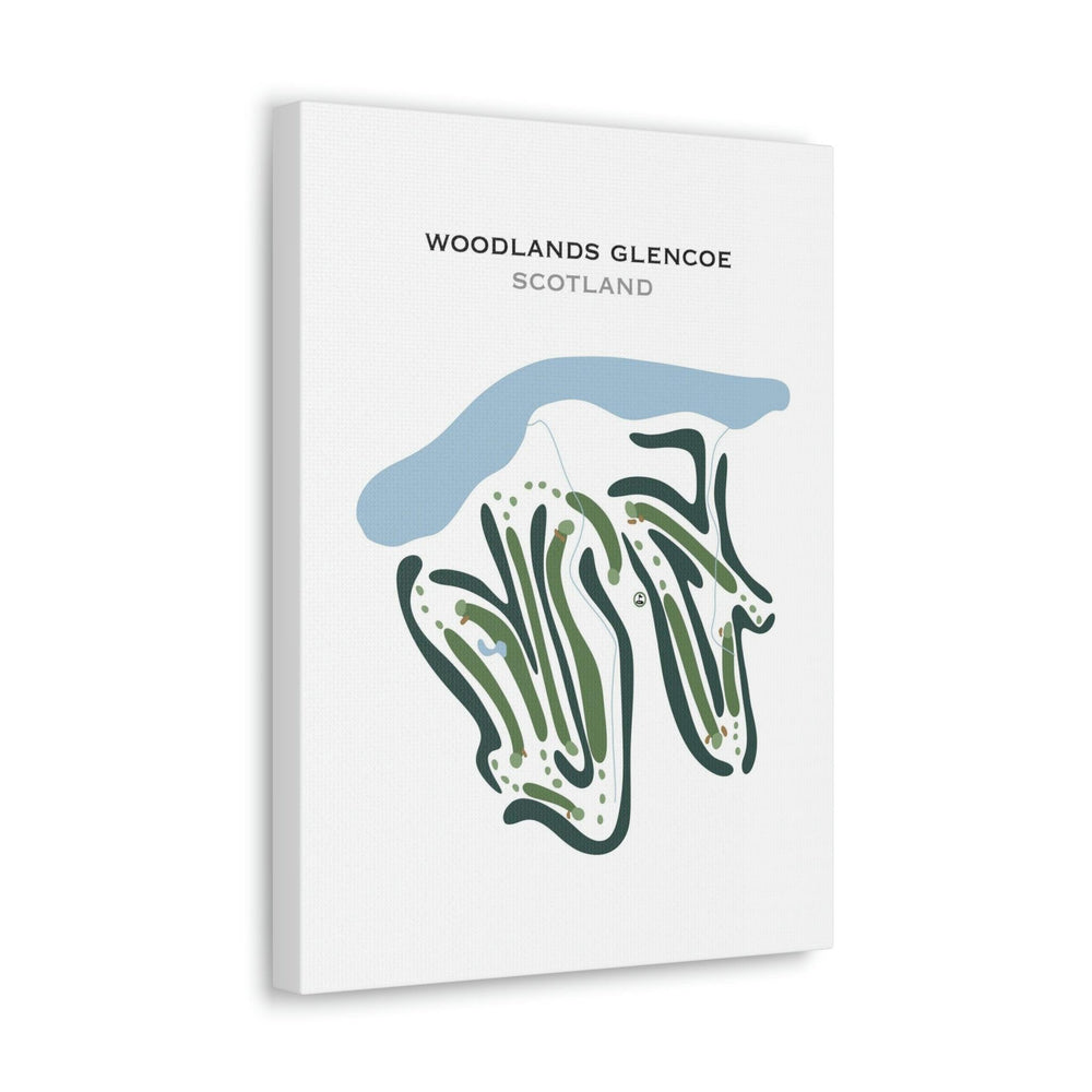 Woodlands Glencoe, Scotland - Printed Golf Courses - Golf Course Prints