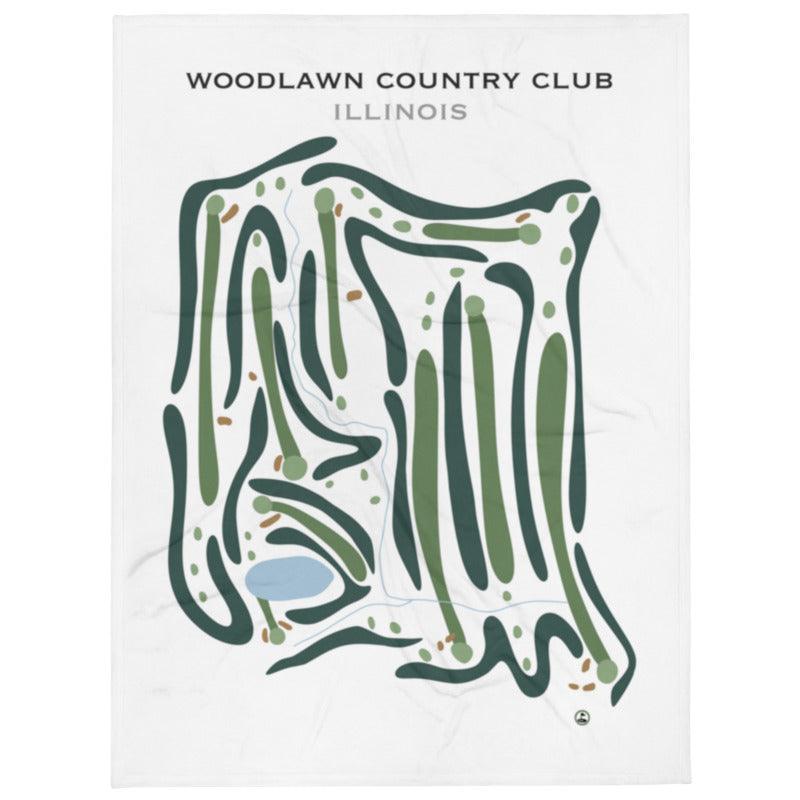 Woodlawn Country Club, Illinois - Printed Golf Courses - Golf Course Prints