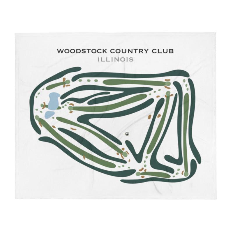 Woodstock Country Club, Illinois - Printed Golf Courses - Golf Course Prints