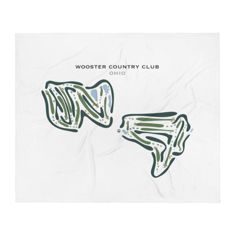 Wooster Country Club, Ohio - Printed Golf Courses - Golf Course Prints