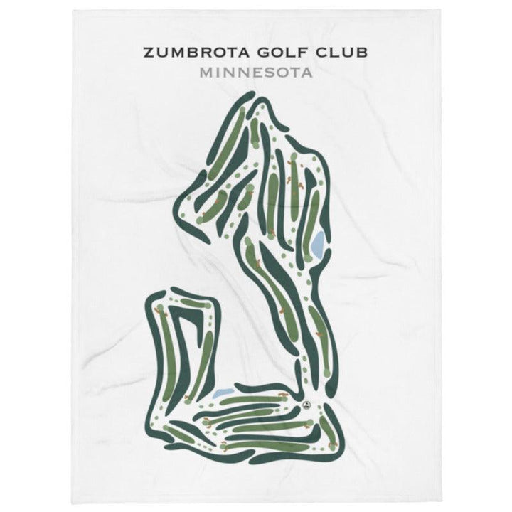 Zumbrota Golf Club, Minnesota - Printed Golf Courses - Golf Course Prints