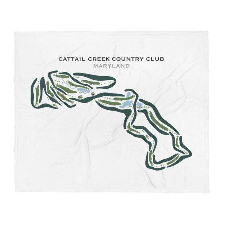 Cattail Creek Country Club, Maryland - Printed Golf Courses - Golf Course Prints