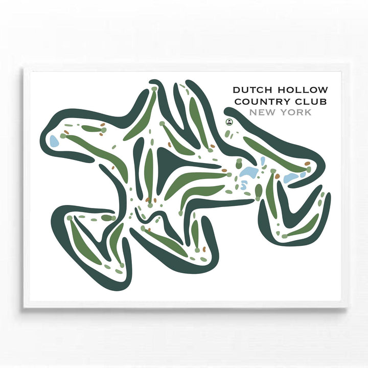 Dutch Hollow Country Club, New York - Printed Golf Courses - Golf Course Prints