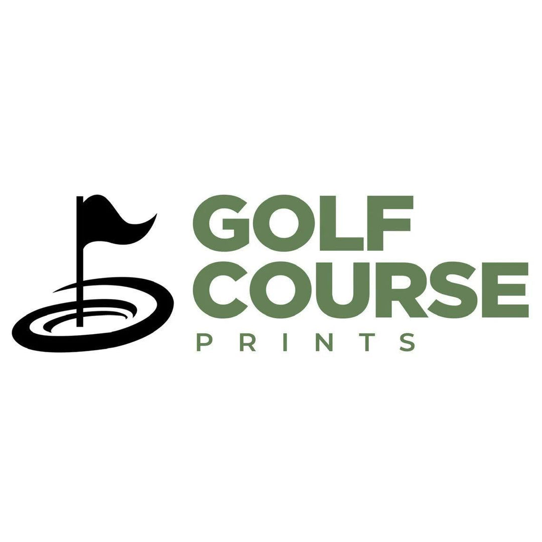 Golf Course Print - Logo