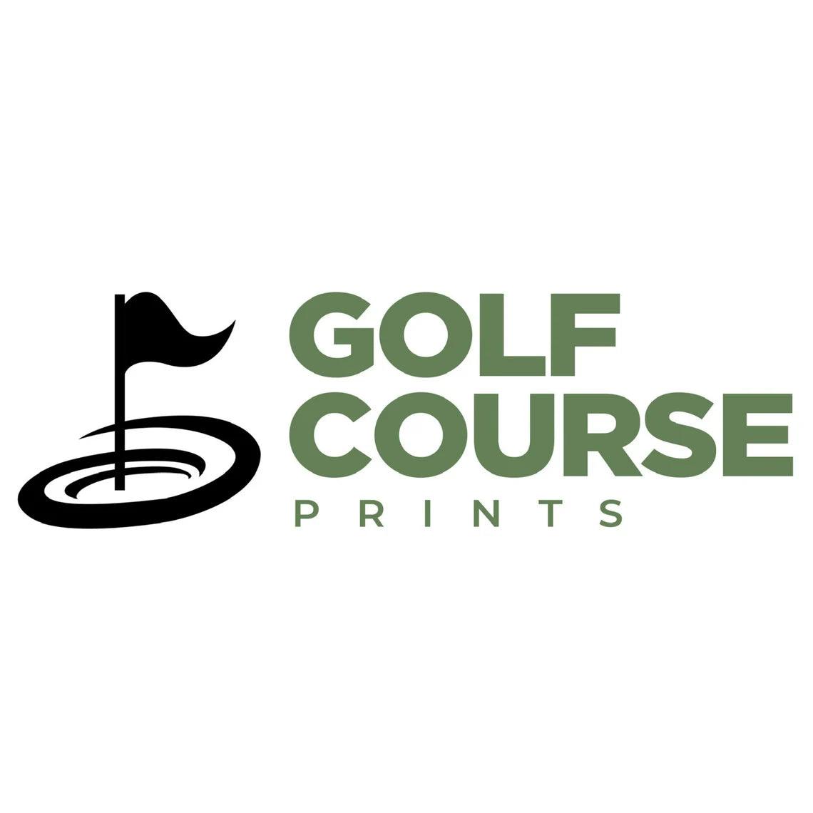 The printed art map collectibles of chippewa golf course Ohio