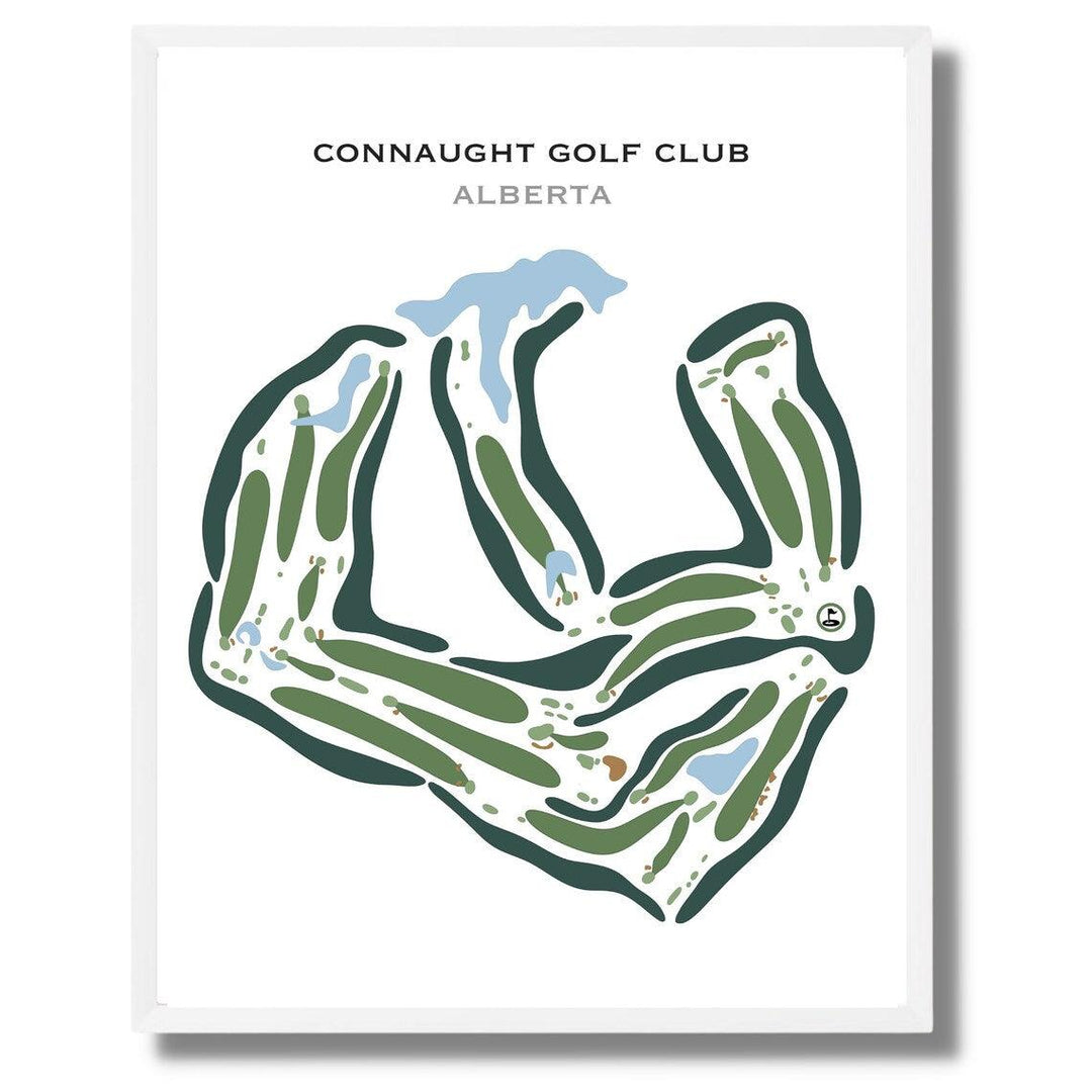Connaught Golf Club, Alberta - Printed Golf Courses - Golf Course Prints
