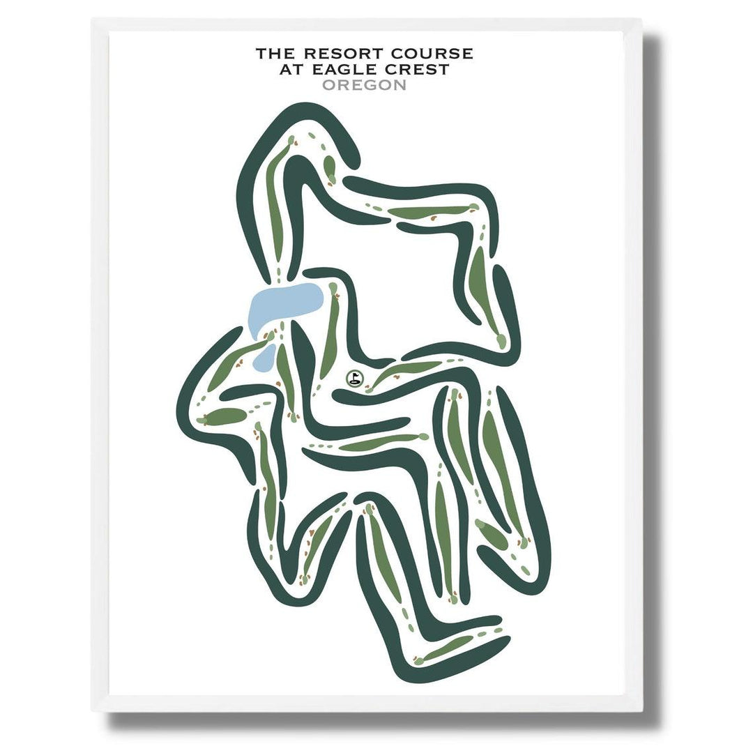 The Resort Course at Eagle Crest, Oregon - Printed Golf Courses - Golf Course Prints