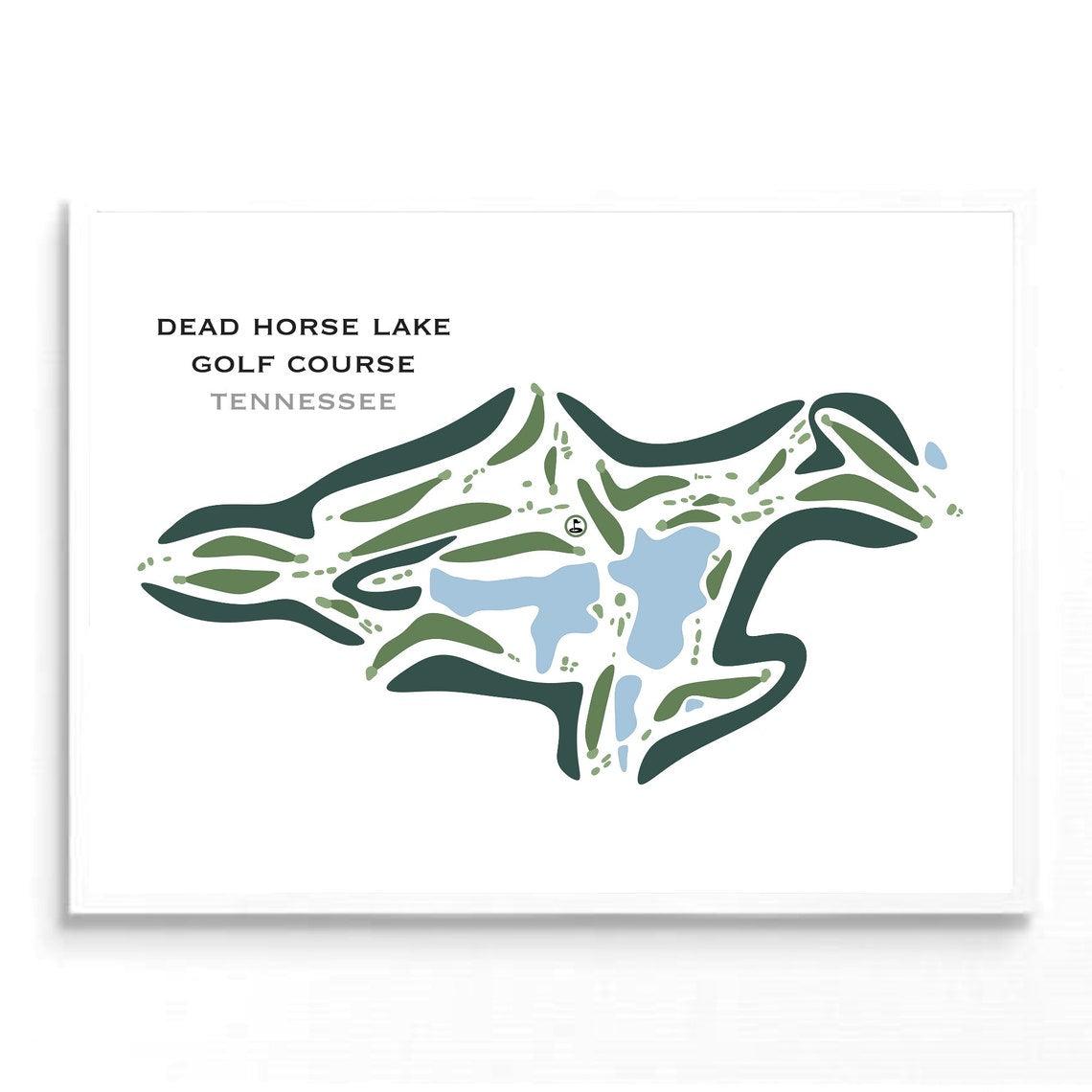 Buy the best printed artwork of Dead Horse Lake Golf Course Golf