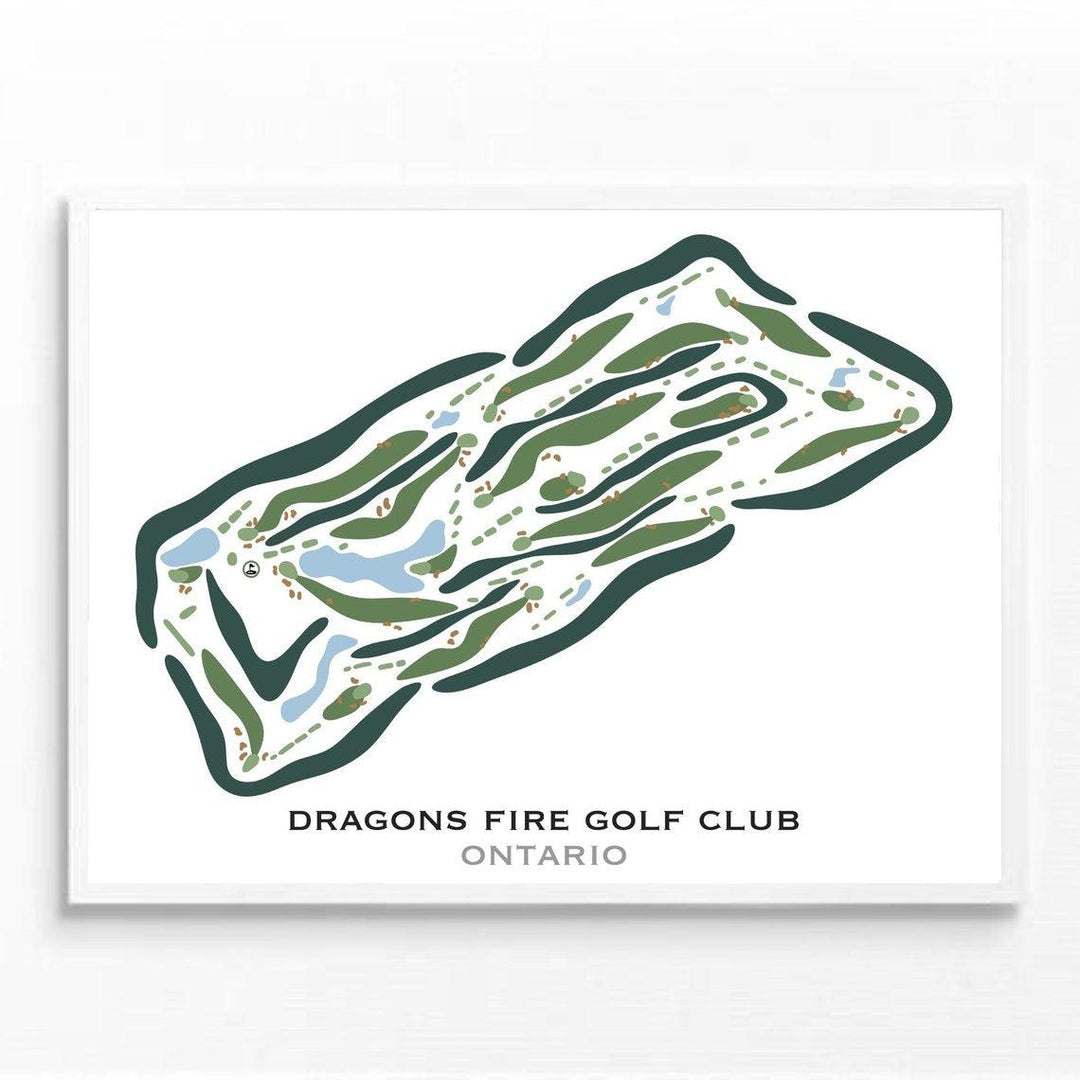Dragon's Fire Golf Club, Ontario - Printed Golf Courses - Golf Course Prints