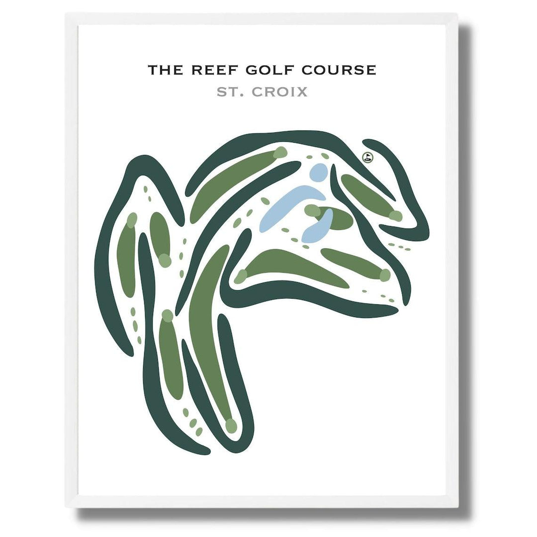 The Reef Golf Course, St. Croix - Printed Golf Courses - Golf Course Prints
