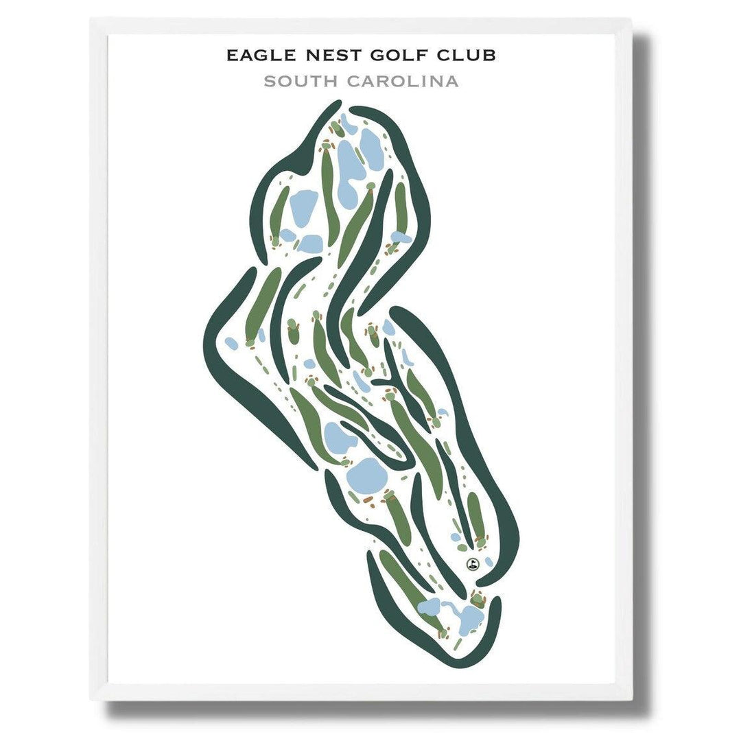 Eagle Nest Golf Club, South Carolina - Printed Golf Courses - Golf Course Prints