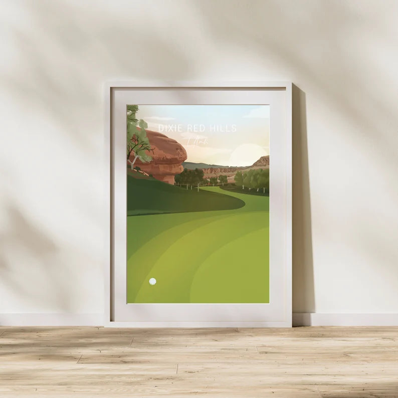 Request a Signature Hole Artwork Design - Golf Course Prints