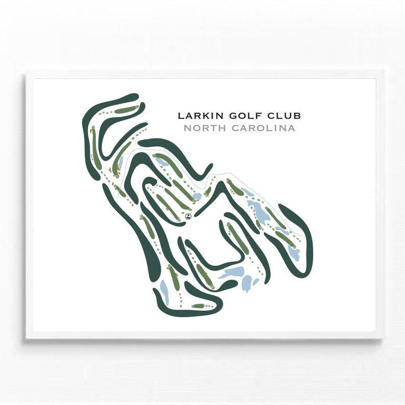 Larkin Golf Club, North Carolina - Printed Golf Courses - Golf Course Prints