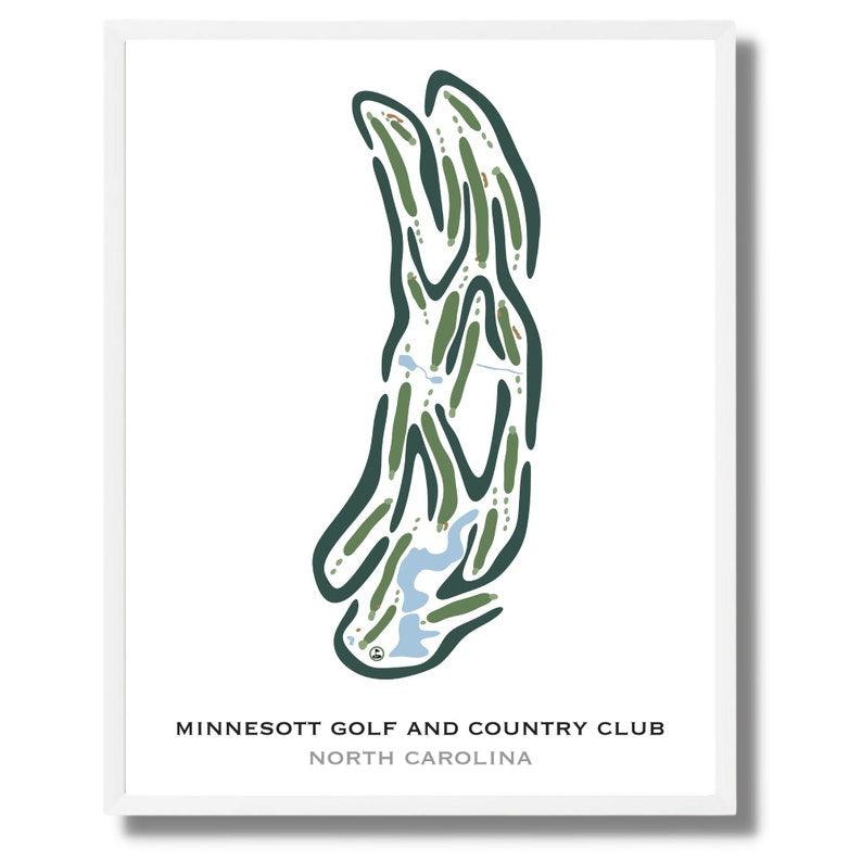 Minnesott Golf and Country Club, North Carolina - Printed Golf Courses - Golf Course Prints