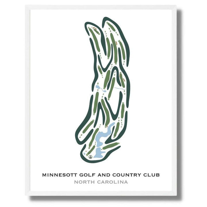 Minnesott Golf and Country Club, North Carolina - Printed Golf Courses - Golf Course Prints