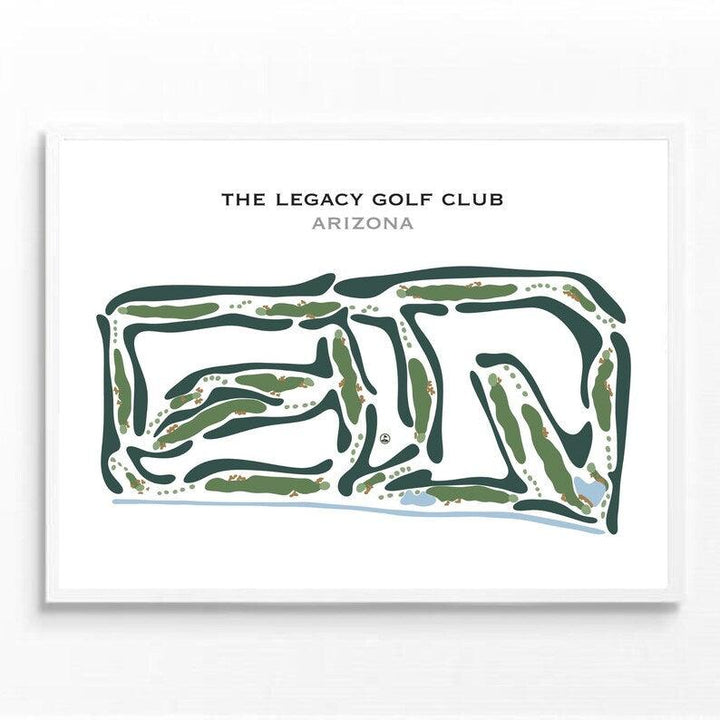 The Legacy Golf Club, Arizona - Printed Golf Courses - Golf Course Prints