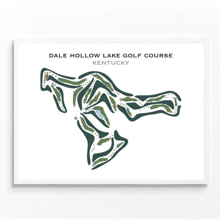 Dale Hollow Lake Golf Course, Kentucky - Printed Golf Courses - Golf Course Prints