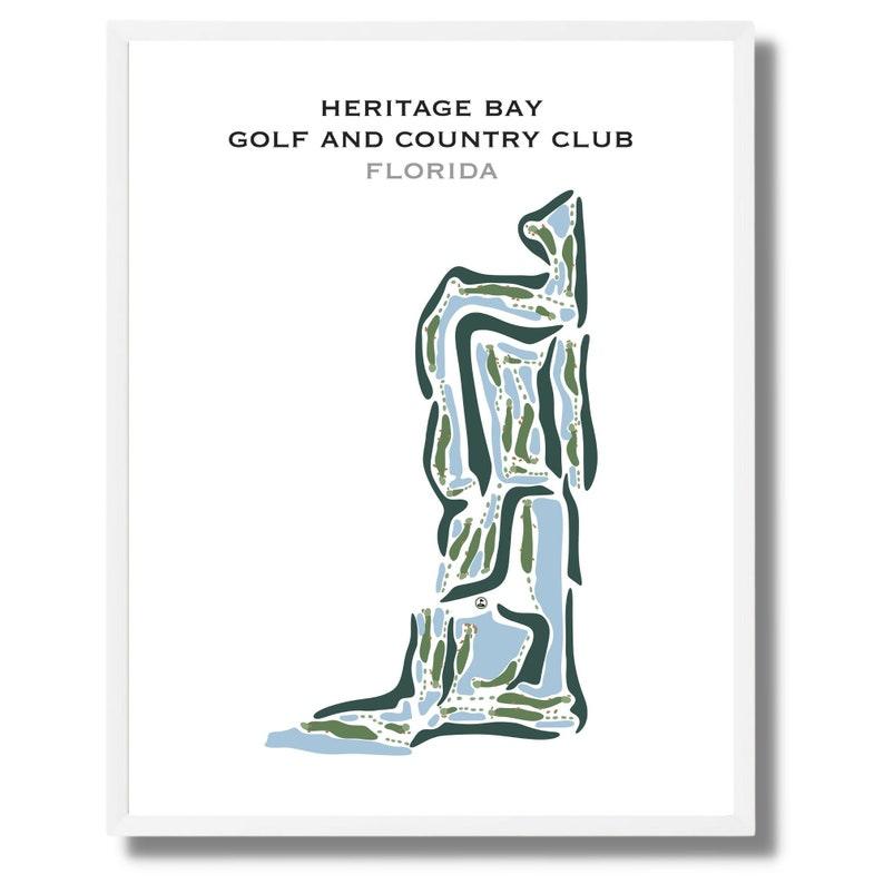Heritage Bay Golf & Country Club, Florida - Printed Golf Courses - Golf Course Prints
