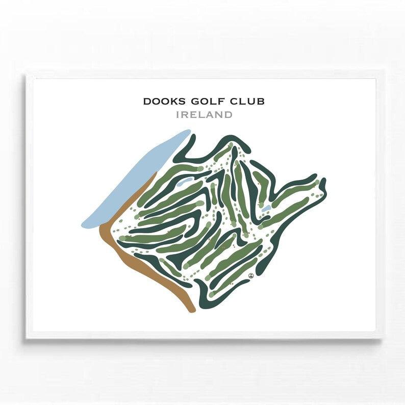 Dooks Golf Club, Ireland - Printed Golf Courses - Golf Course Prints