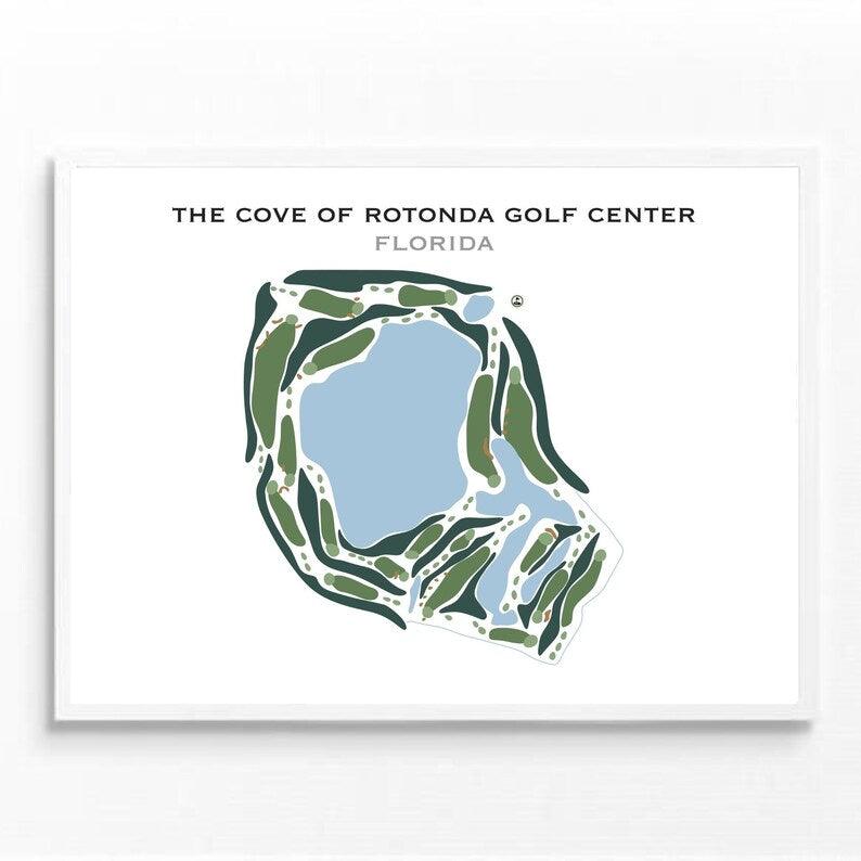 The Cove of Rotonda Golf Center, Florida - Printed Golf Courses - Golf Course Prints