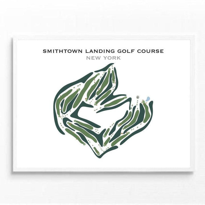 Smithtown Landing Golf Course, New York - Printed Golf Courses - Golf Course Prints