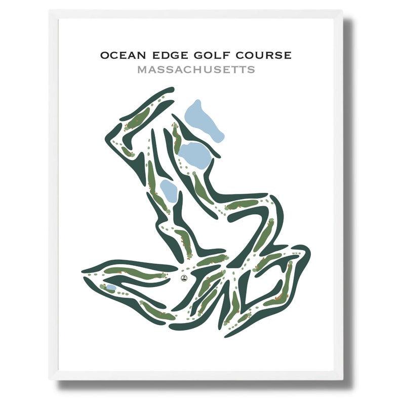 Ocean Edge Golf Course, Massachusetts - Printed Golf Courses - Golf Course Prints