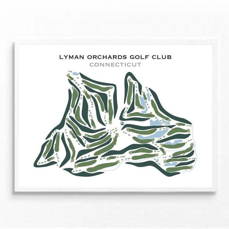 Lyman Orchards Golf Club, Connecticut - Printed Golf Courses - Golf Course Prints