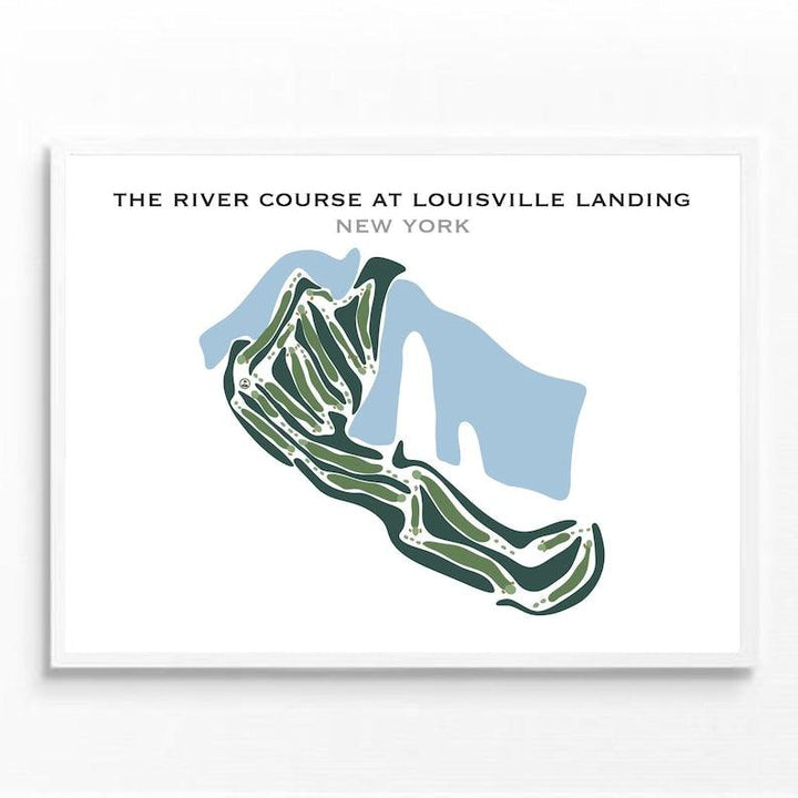 The River Course at Louisville Landing, New York - Printed Golf Courses - Golf Course Prints